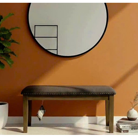 D617 - 00 : Ghế Băng , Ghế Bench - Màu Xám Khói